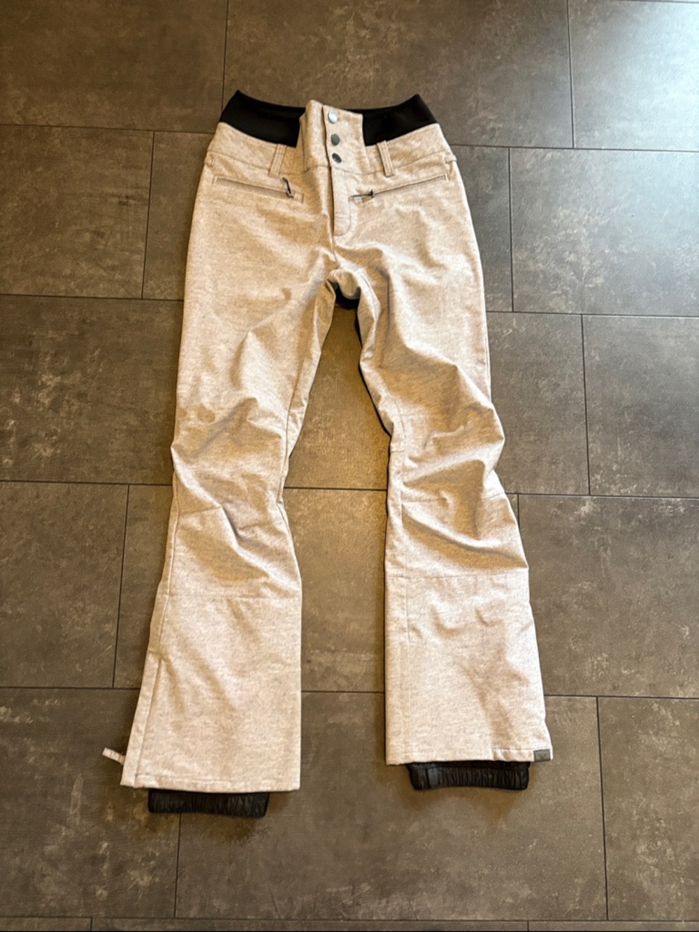 Roxy Gray Snow Ski Pants with DryFlight size medium